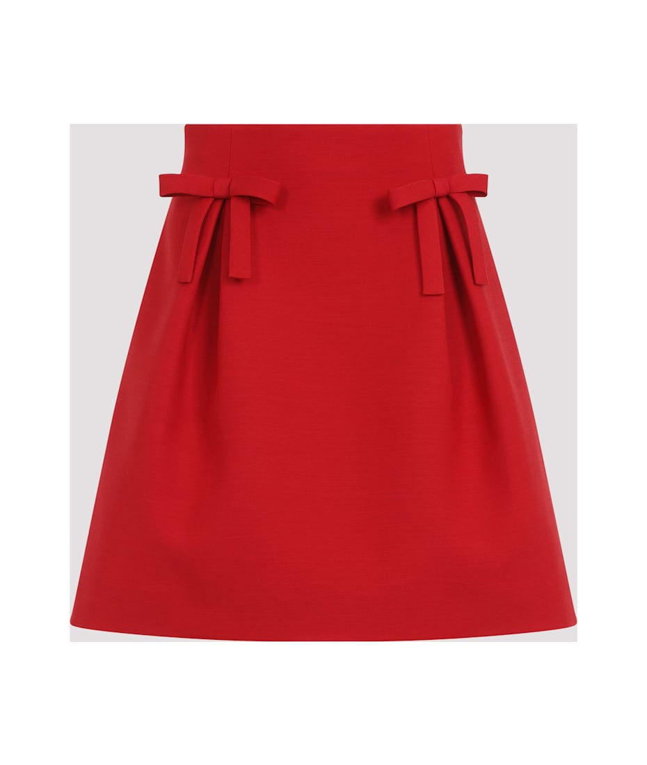 スカート VALENTINO FW25 Skirts (7B3RADJ51CF 0NO) Crepe couture skirt | Valentino | OTTODISANPIETRO
