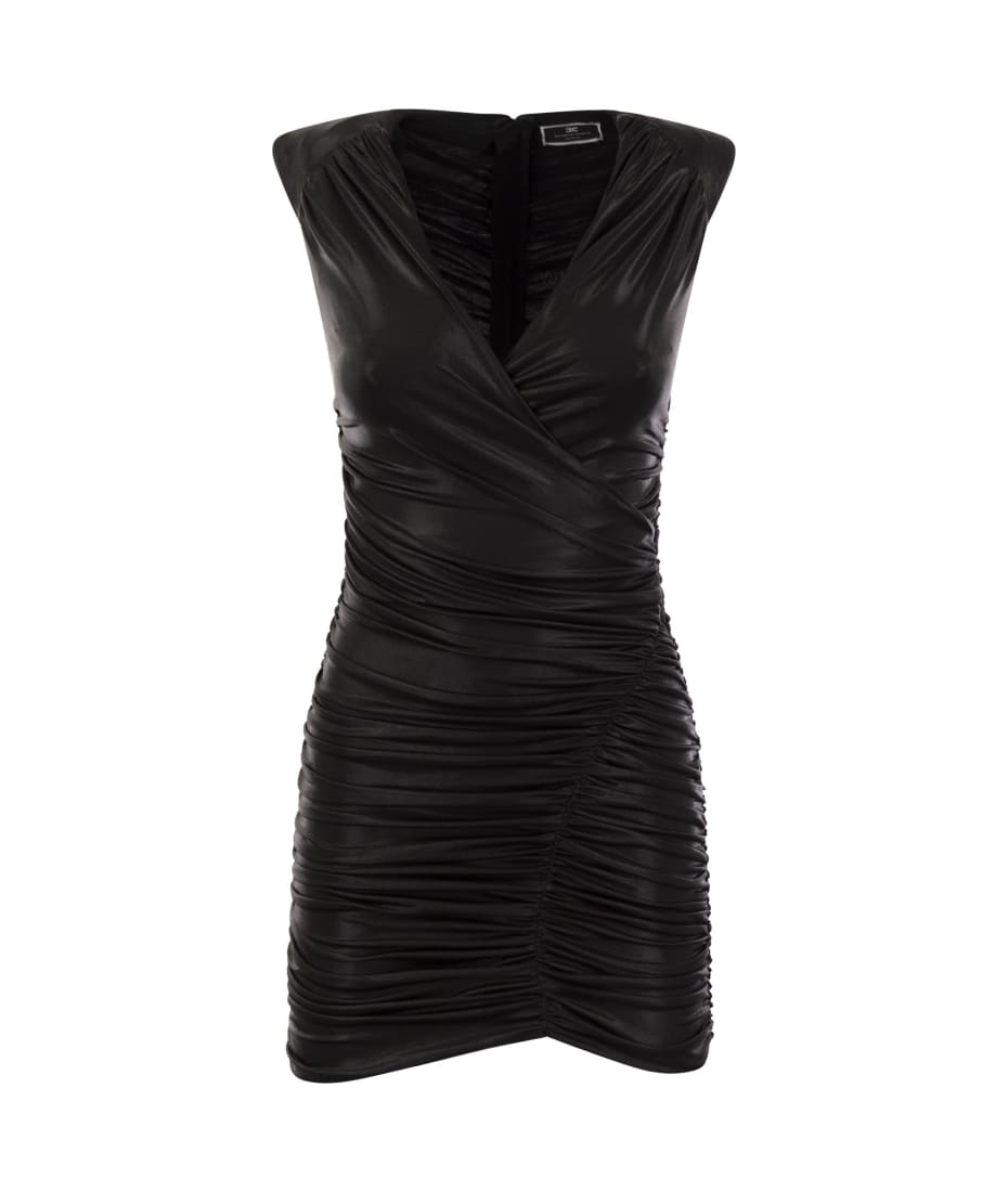 ワンピース ELISABETTA FRANCHI Woman Dress Black Elisabetta Franchi Black Women's Dress | italist