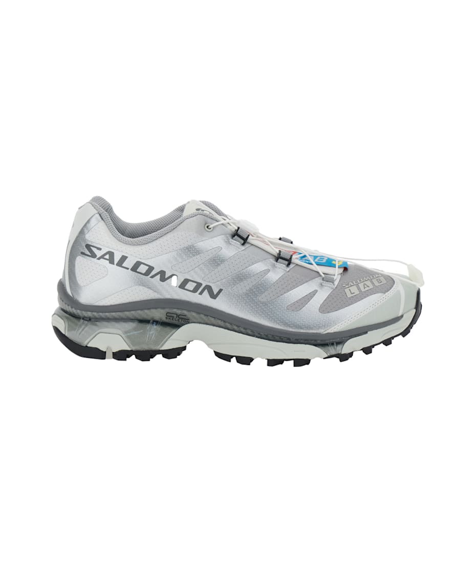 【送料&関税込】Salomon xt-6 S/lab Silver Sneakers With Draw Salomon xt-6 S/lab Silver Sneakers With Drawstring In Mesh