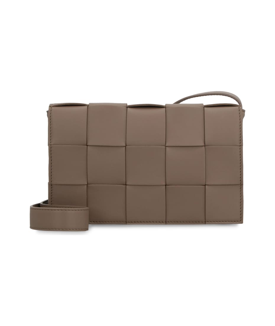 Bottega Veneta Neutrals Intrecciato Mini Nodini Bag