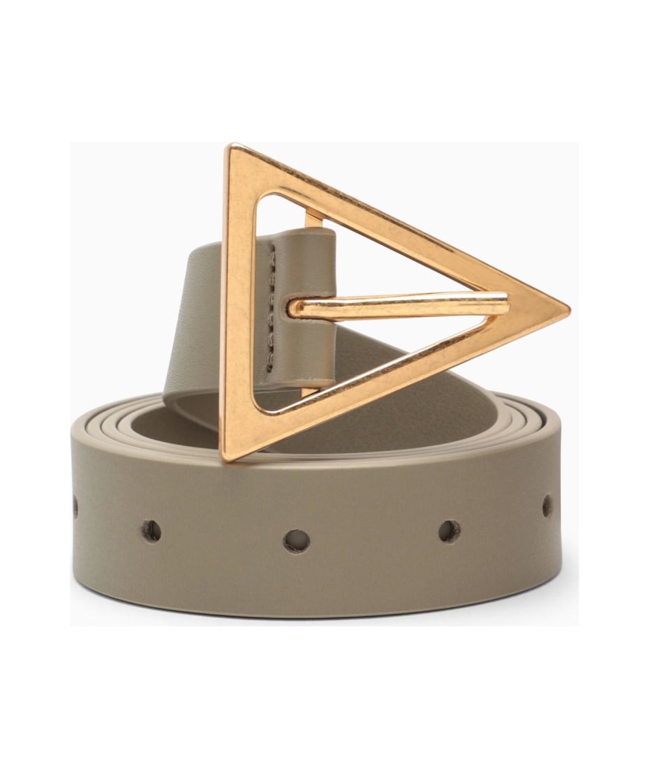 【送料&関税込】Bottega Veneta Triangle Leather Belt Bottega Veneta Leather Triangle Belt | italist