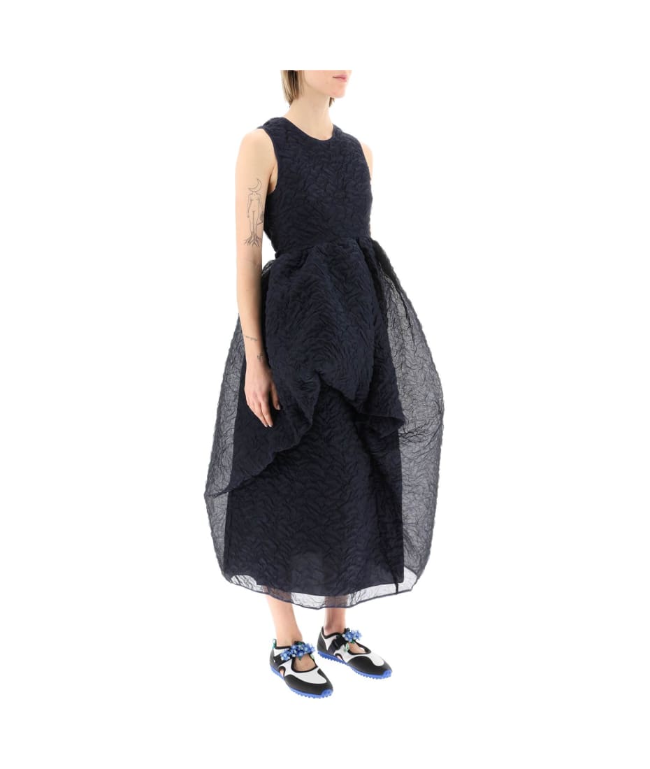 Cecilie Bahnsen 'fang' Midi Dress | italist