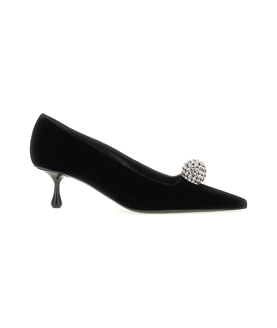 パンプス Jimmy Choo 'ORB Pump 50' pumps JIMMY CHOO Orb 50 embellished patent-leather pumps | NET-A