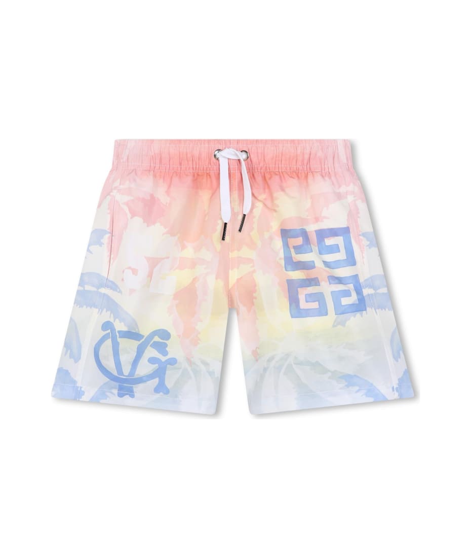 Givenchy Swimsuit With 4g Print - Multicolor