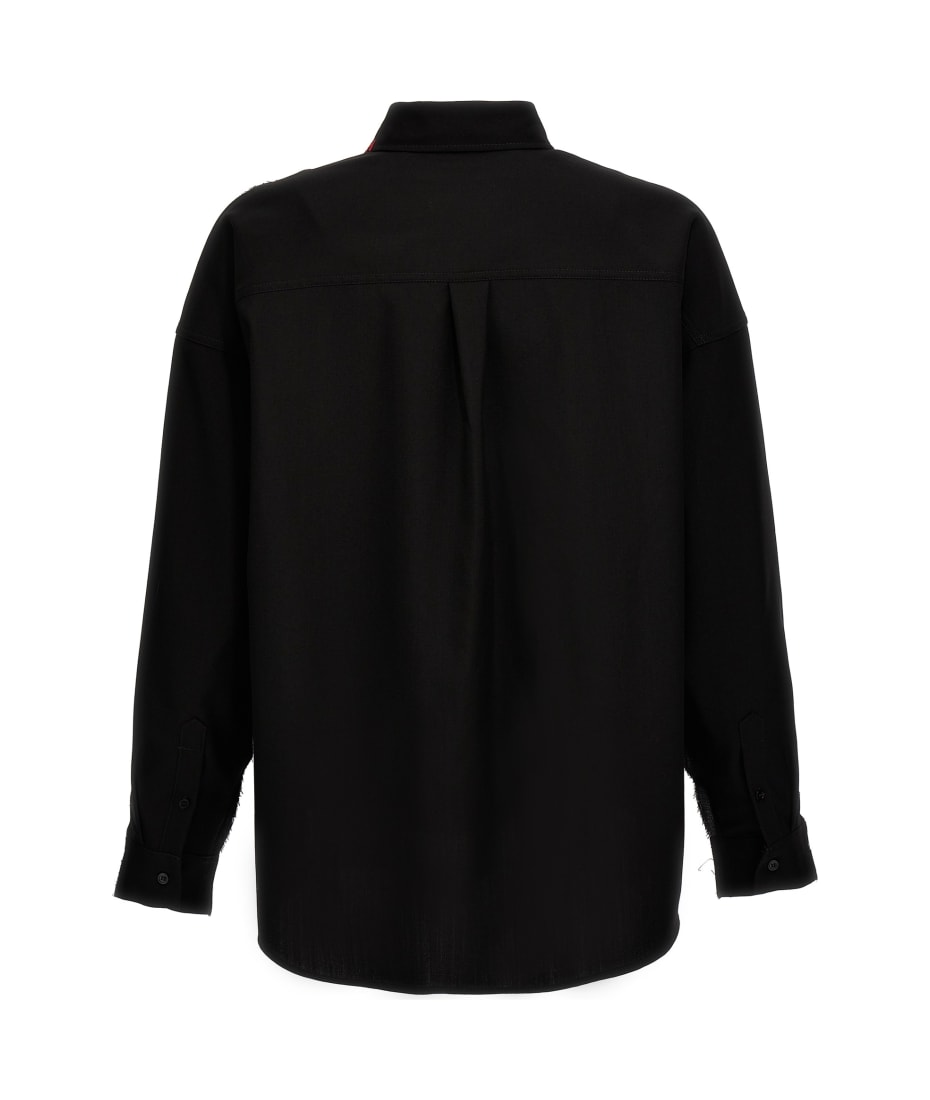 シャツ MARNI Cool wool shirt Marni Cool Wool Shirt With Contrast Stitching | italist