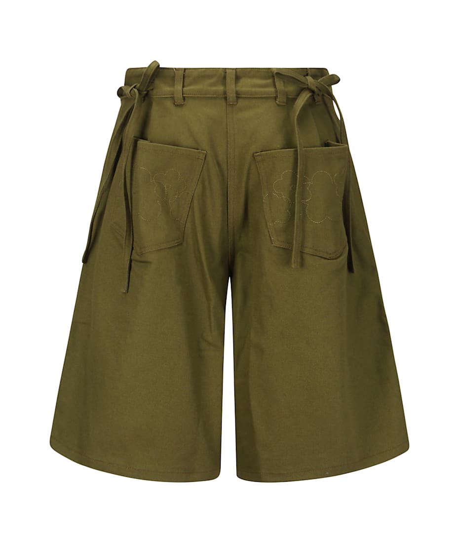 【Cecilie Bahnsen】ANNIKA SHORTS ANNIKA | SHORTS | OLIVE GREEN