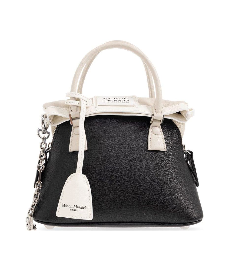 Maison Margiela Micro 5Ac Classique レザーバッグ MAISON MARGIELA 5AC Classique Micro Wisteria Purple Leather