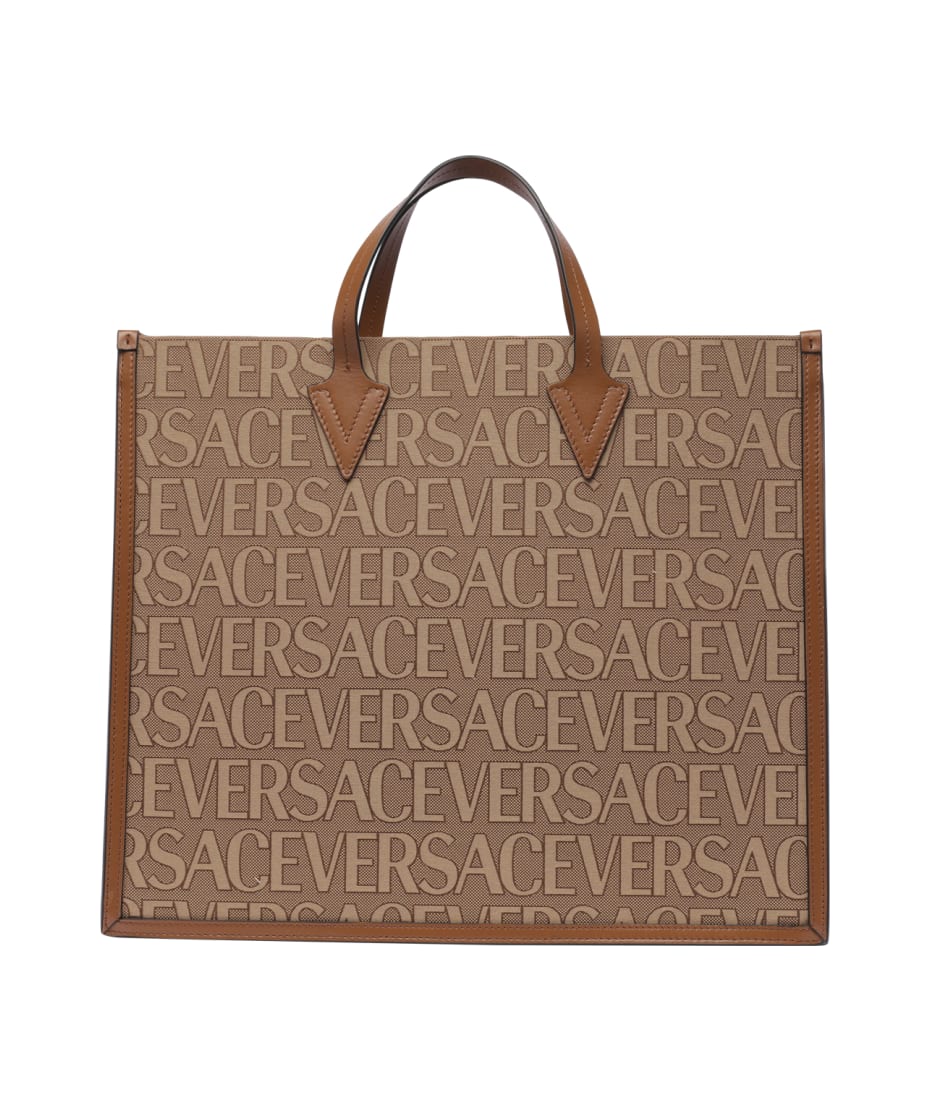 Versace Allover Tote Bag