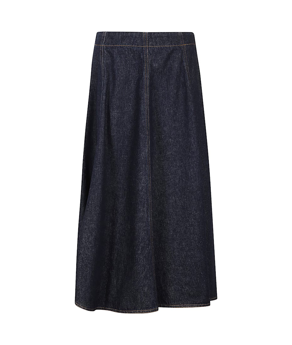 【関税&送料込】Msgm Denim Skirt MSGM Denim Skirt | italist