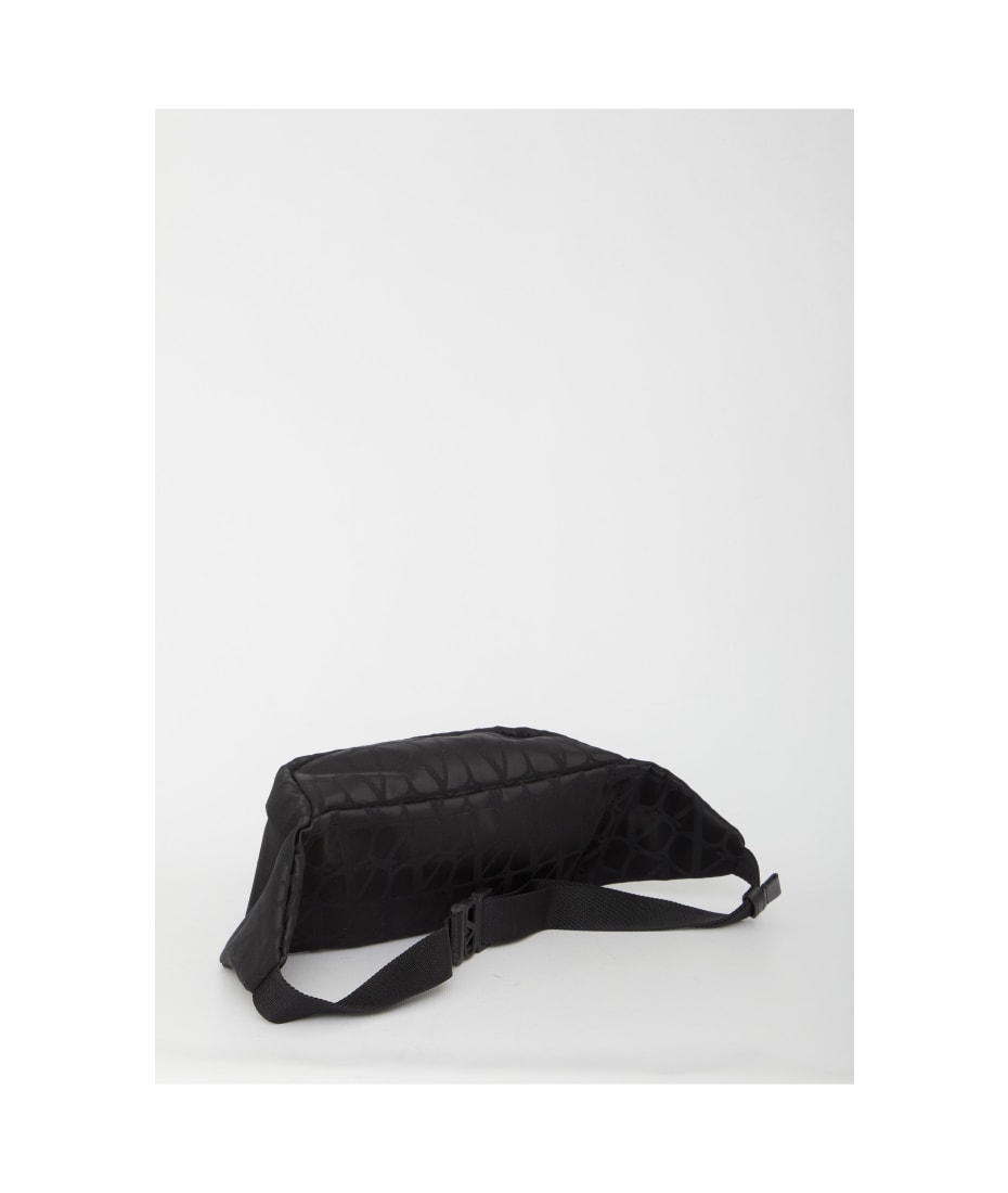 Valentino Garavani Black Iconographe Belt Bag