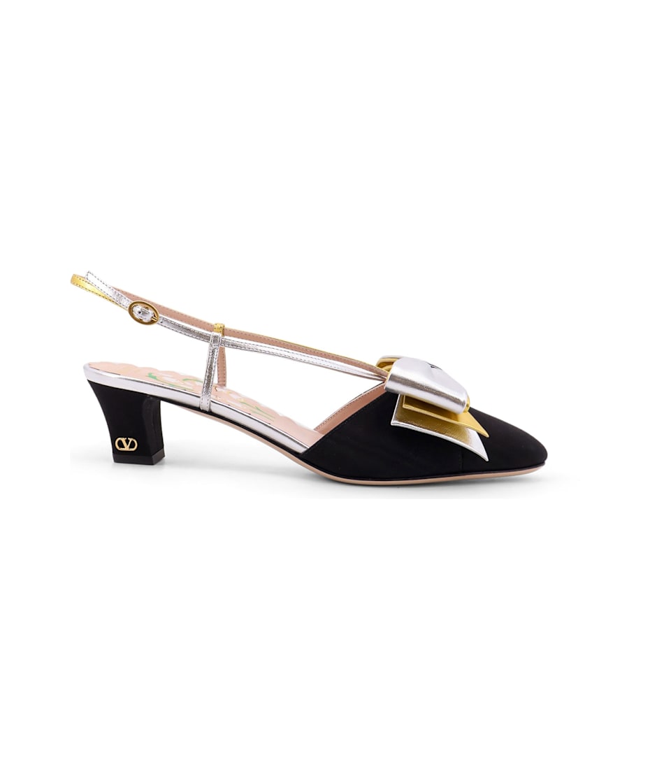 Valentino Garavani Bowow Slingback Pumps | italist
