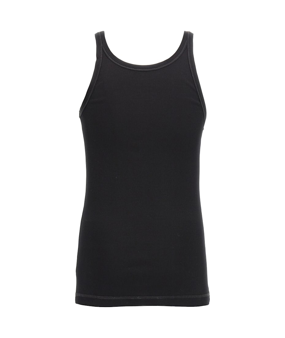Dolce & Gabbana Logo Embroidered Tank Top | italist, ALWAYS LIKE A