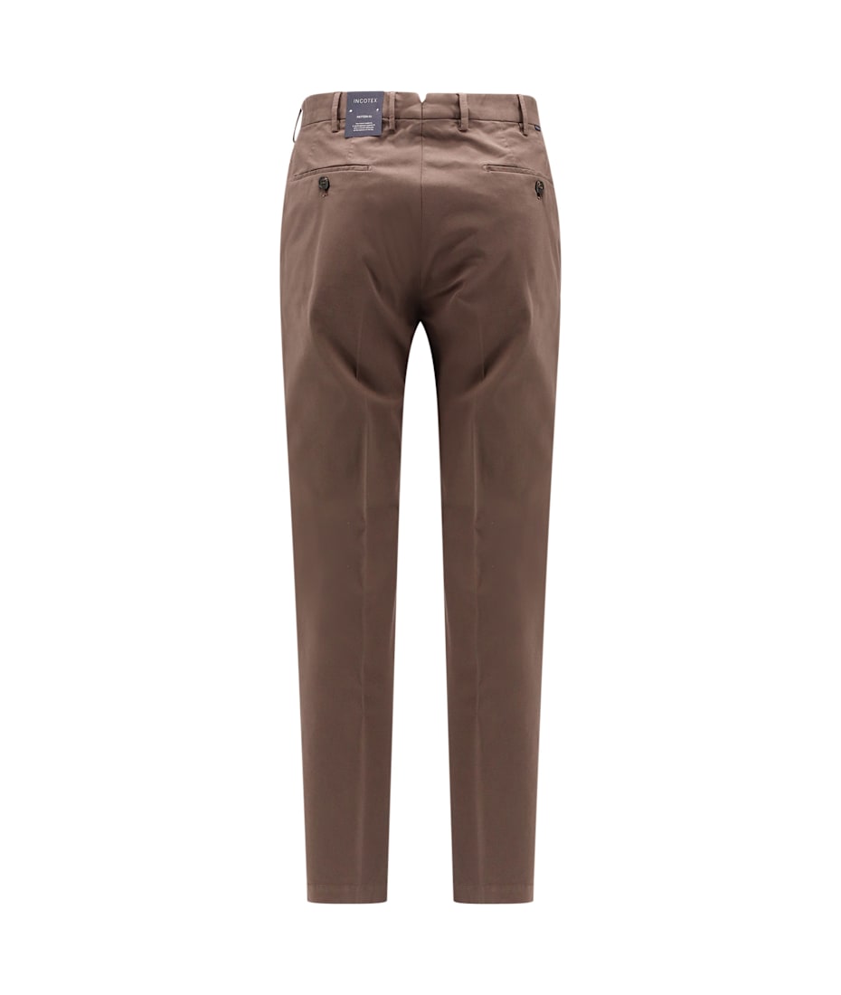 パンツ NUDE Cotton trouser pinces TERRY TEXTURED PANTS - Light beige | ZARA United States