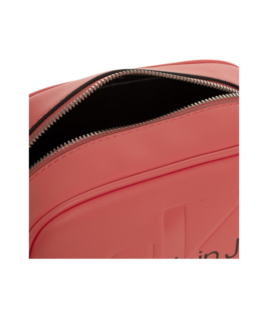 CALVIN KLEIN JEANS - Women's shoulder bag with logo - K60K610275TCO - Pink