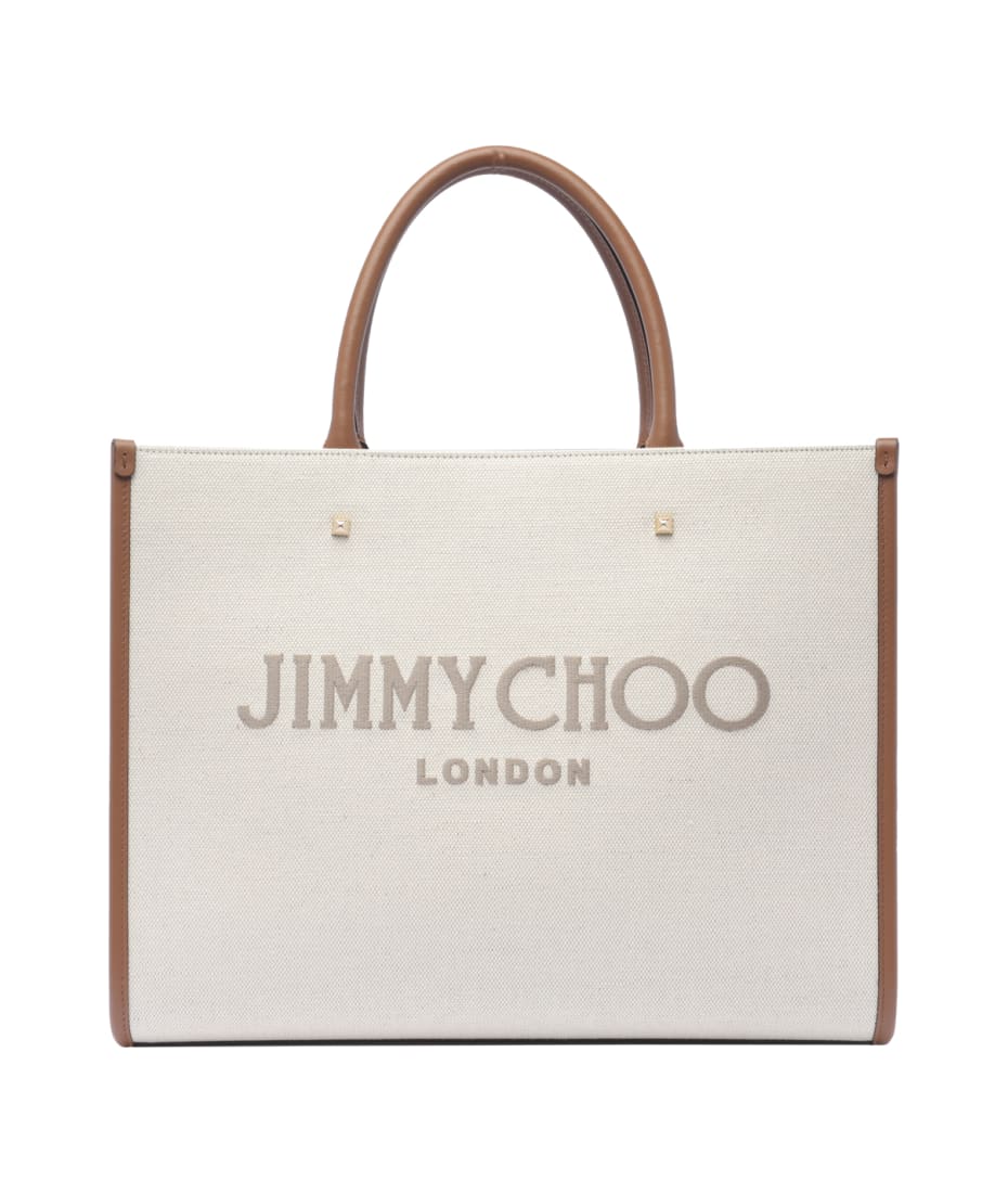 トートバッグ JIMMY CHOO AVENUE MEDIUM CALF LEATHER TOTE BAG Jimmy Choo Medium Avenue Tote Bag | italist