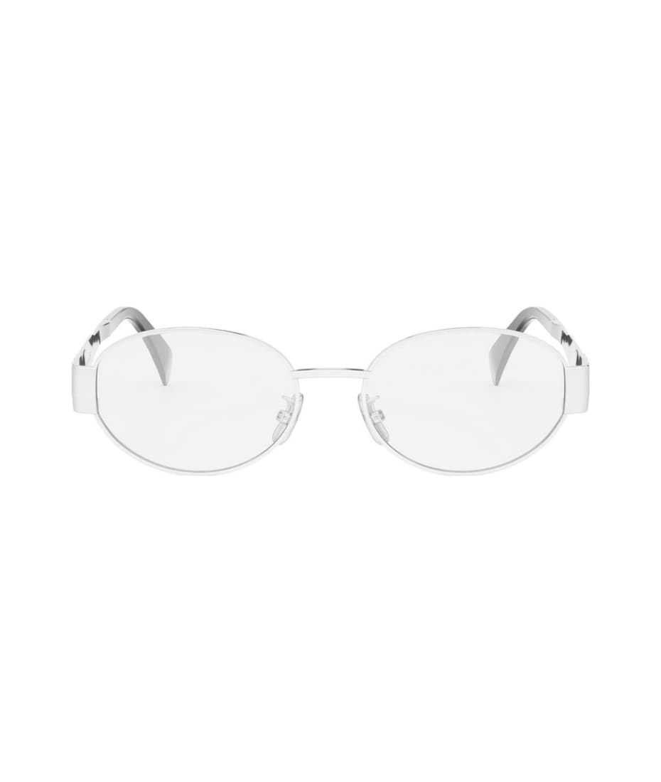 【送料&関税込】Celine Logo Embossed Oval l Frame Glasse CELINE EYEWEAR Oval-frame gold-tone and tortoiseshell