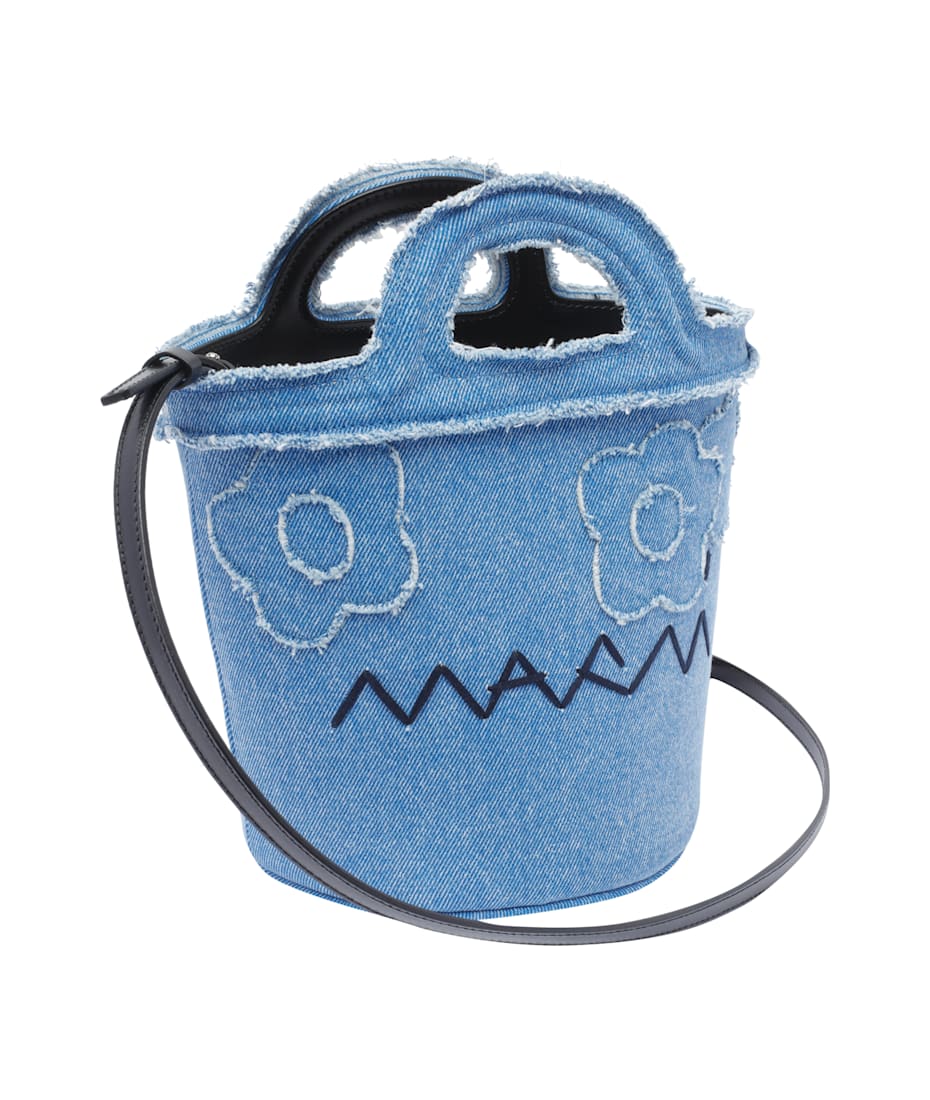 MARNI / マルニ TROPICALIA MINI BUCKET BAG Marni Women's' Tropicalia Small Bucket Bag in Brown | LN-CC®