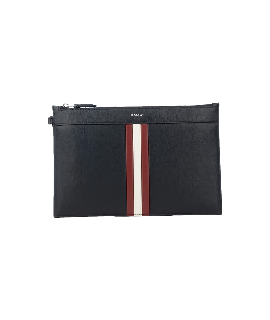 BALLY｜ (MAC03QNY223-U901P) Bally Code crossbody bag for Men - Black in UAE | Level Shoes