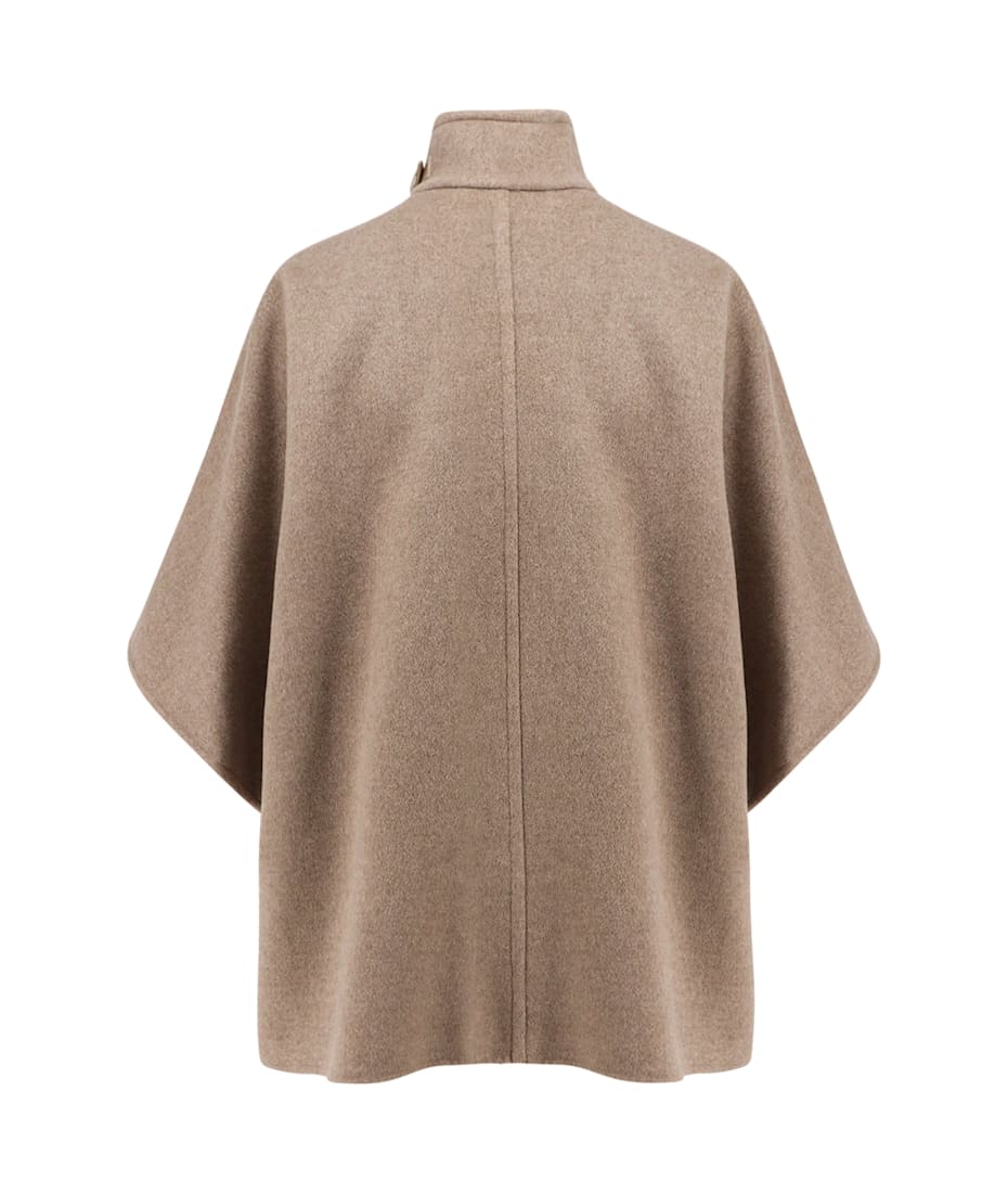 ジャケット MAX MARA Hand-sewn Derrik cashmere cape Nero Hand-sewn Derrik cashmere cape MAX MARA - Nugnes1920