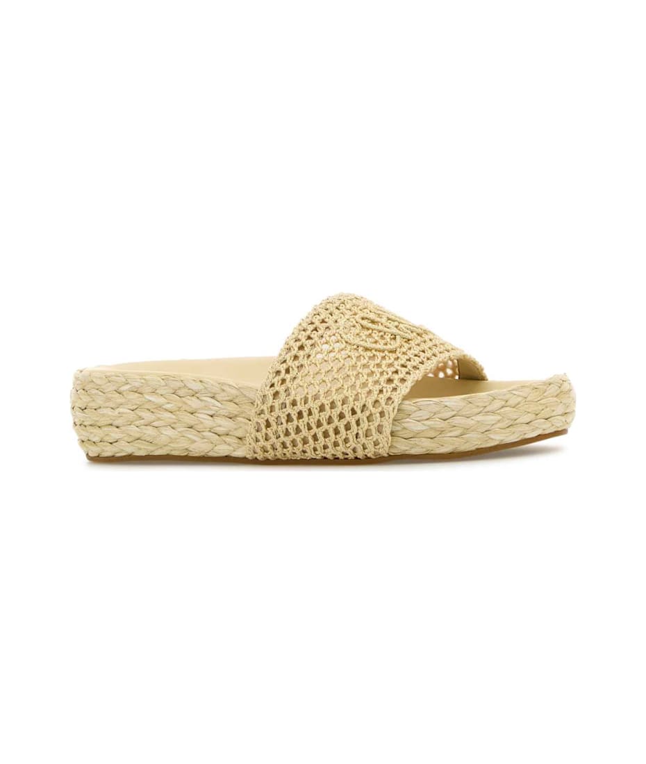 スリッポン CHLOE CREAM ISLA SLIPPERS Chloé Cream Isla Slippers | italist