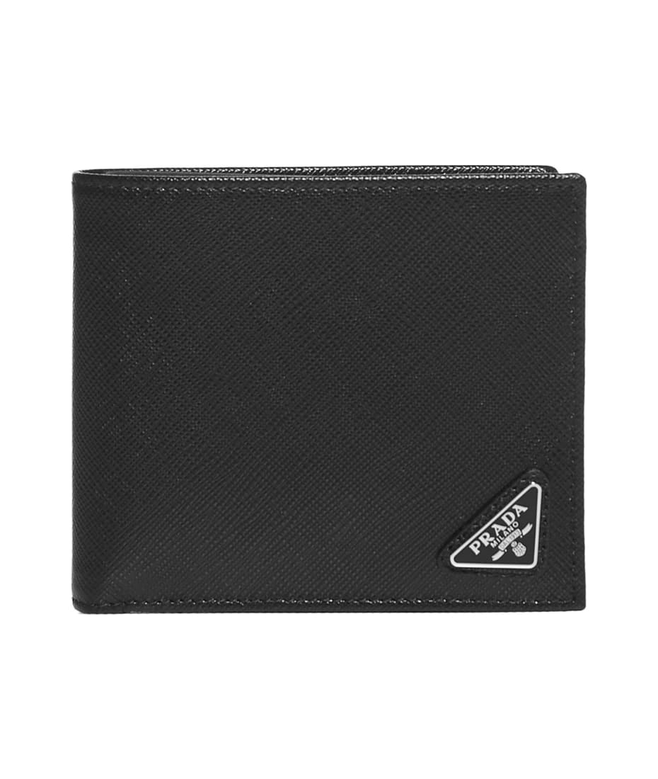 Prada Leather Bifold Wallet italist