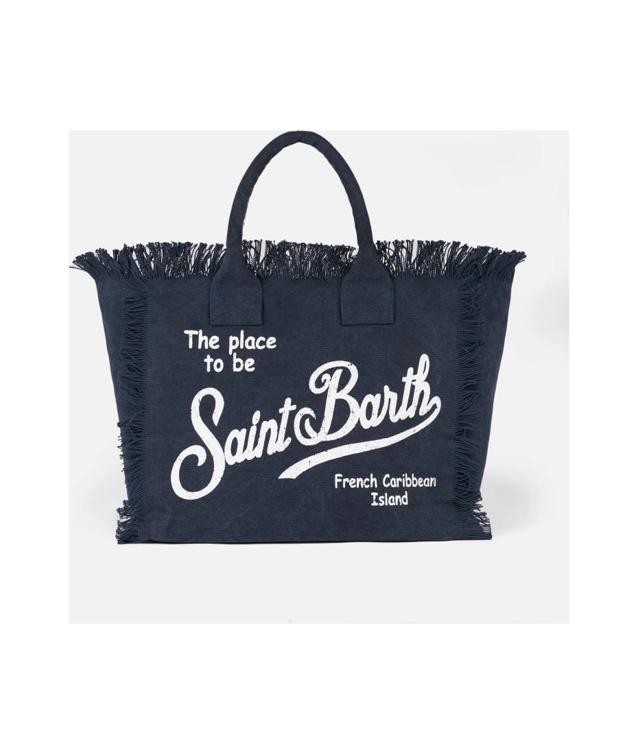 MC2 Saint Barth Kids logo-print Canvas Tote Bag - Farfetch