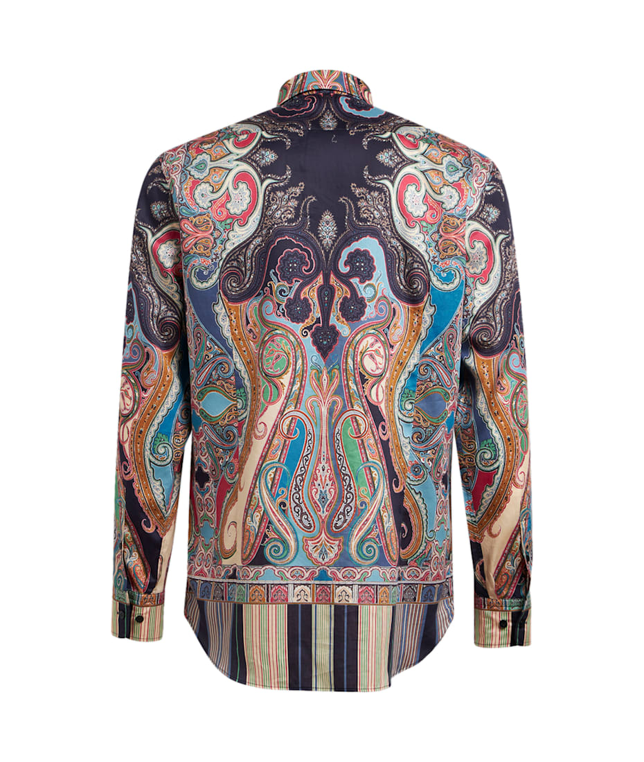 ETROのシャツ ETRO ジャングルプリント シャツ | レッド | FARFETCH JP