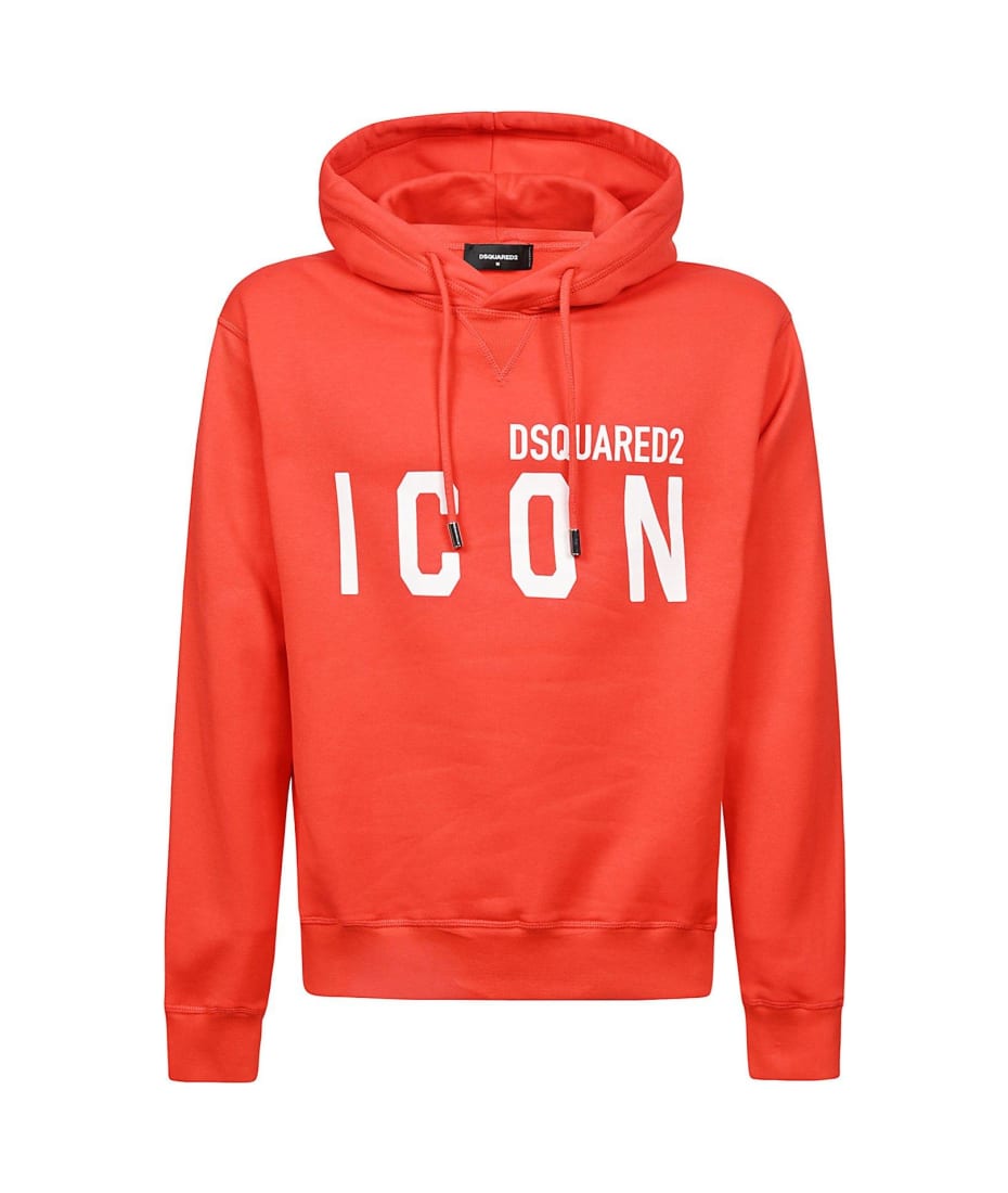 Dsquared2 Logo Printed Drawstring Hoodie | italist