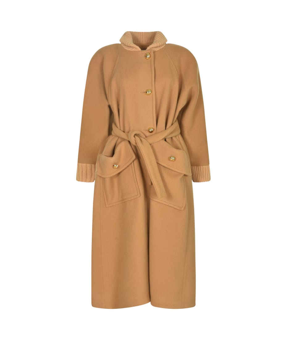 Patou Oversized Cashmere Wool Coat italist