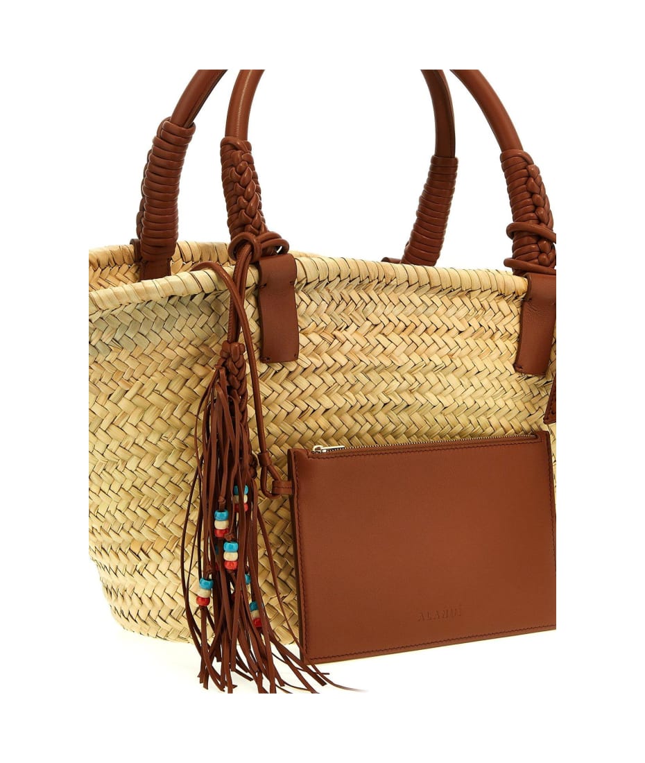 トートバッグ ALANUI 'Icon Palm Leaf Small' handbag Alanui Small Icon Palm Leaf Tote Bag | Neutrals | FARFETCH