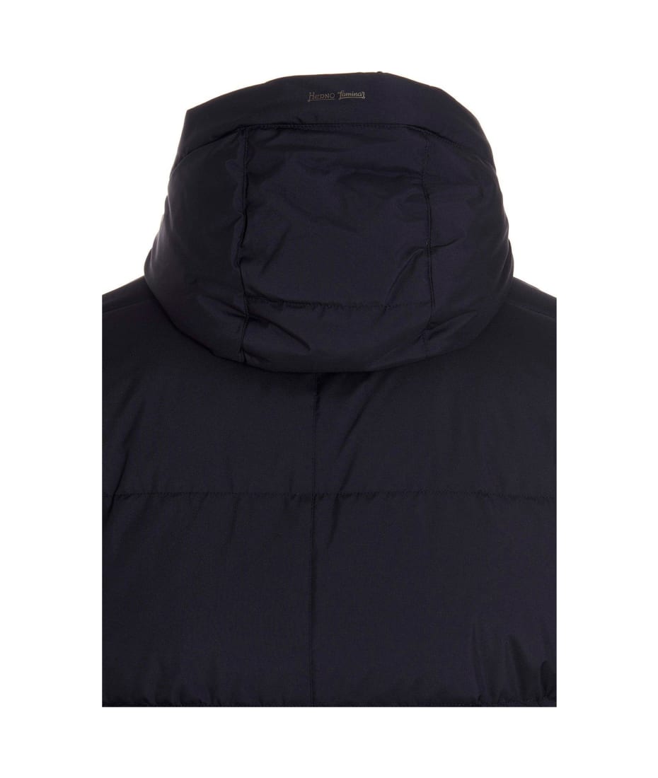 Herno Drawstring Hooded Parka Coat | italist