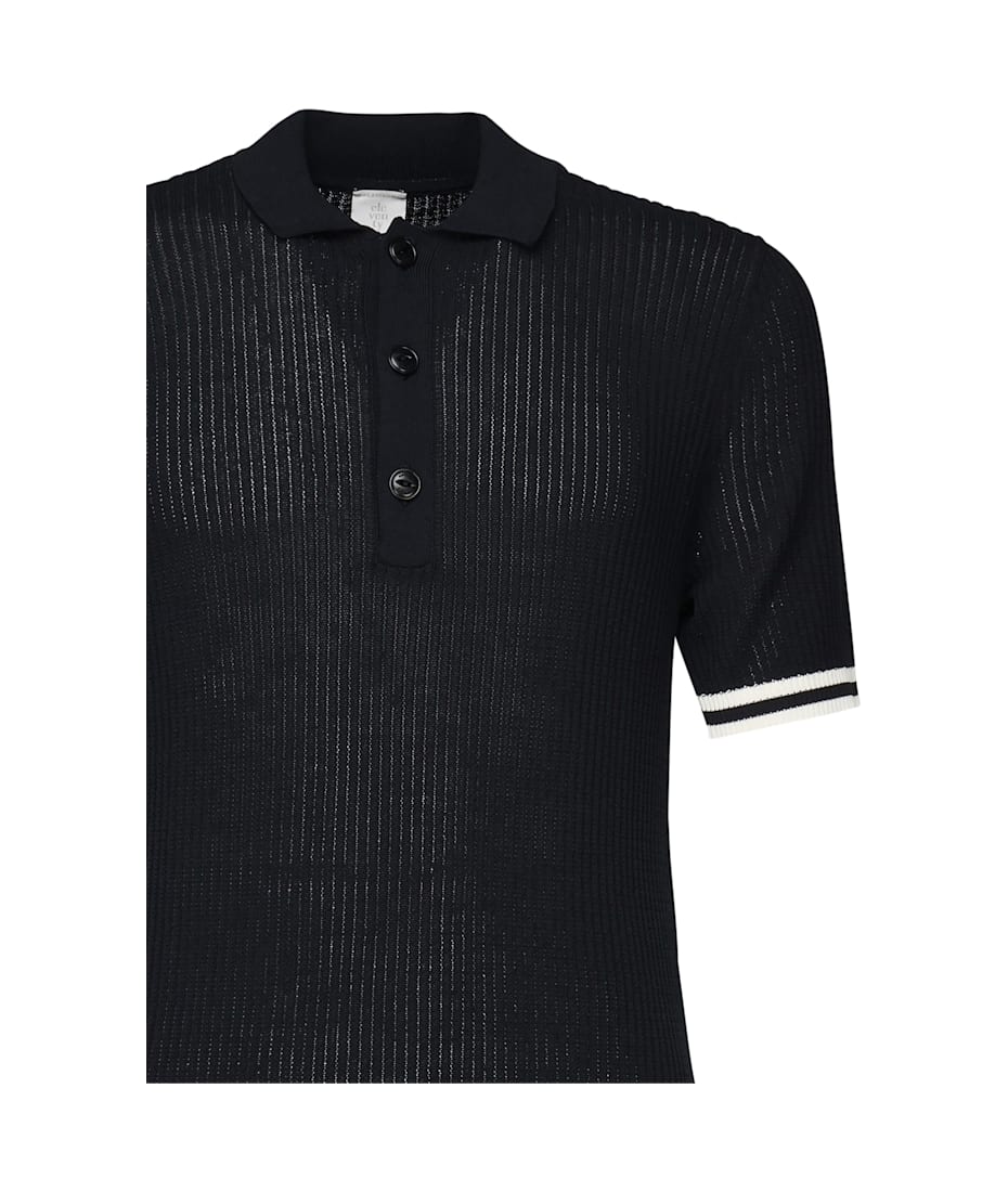 Tシャツ・カットソー Eleventy SS25 POLO IN PIQUET (K75POLK06 TES0K2870113) Eleventy Ribbed Polo Shirt | italist