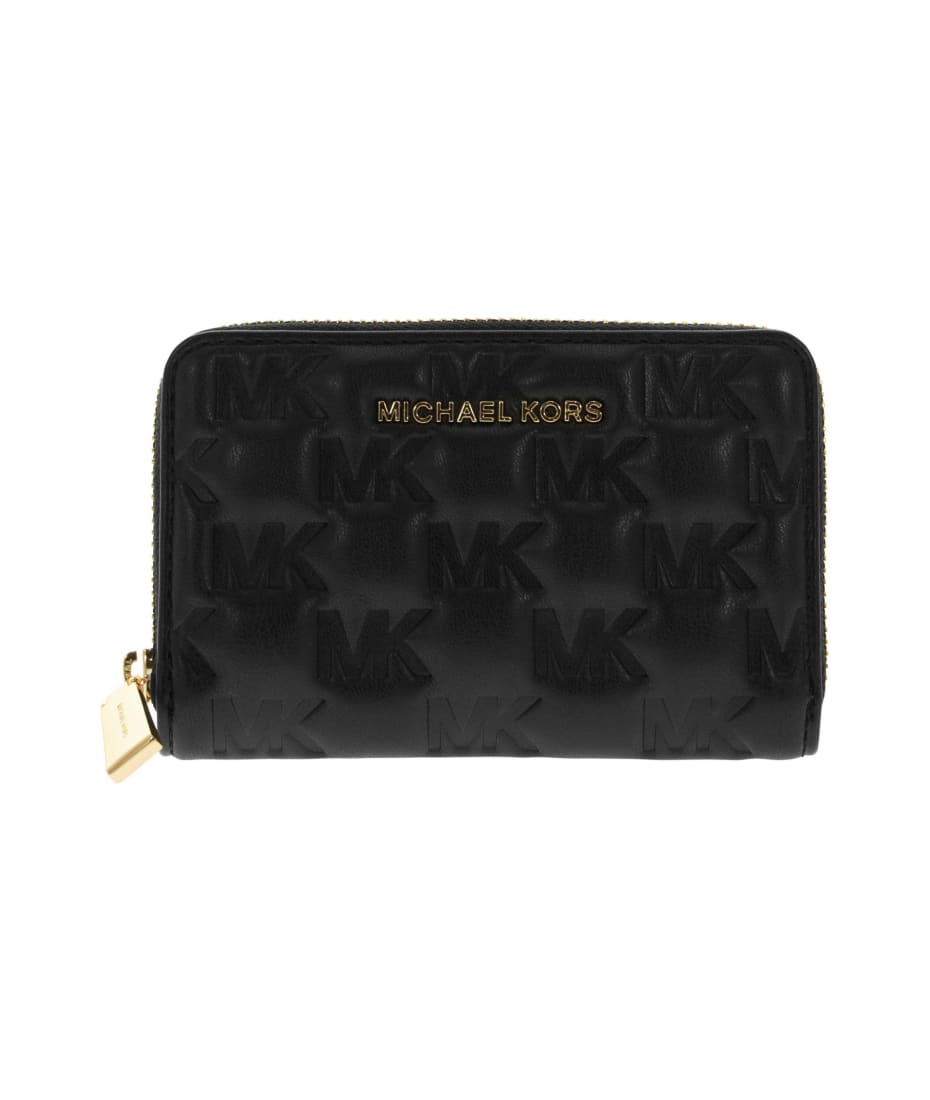 michael kors embossed wallet