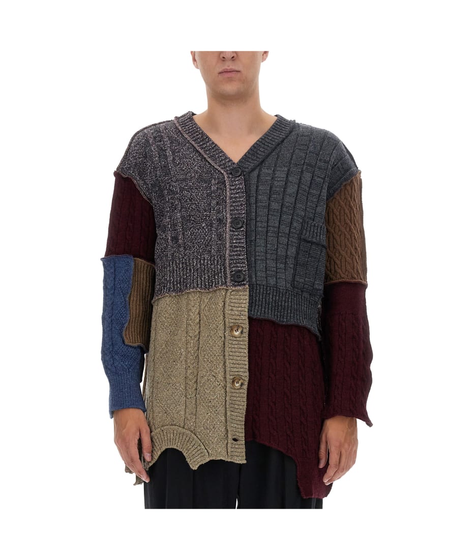 DOLCE&GABBANA - ドルガバ チック Dolce & Gabbana Patchwork Cardigan | italist