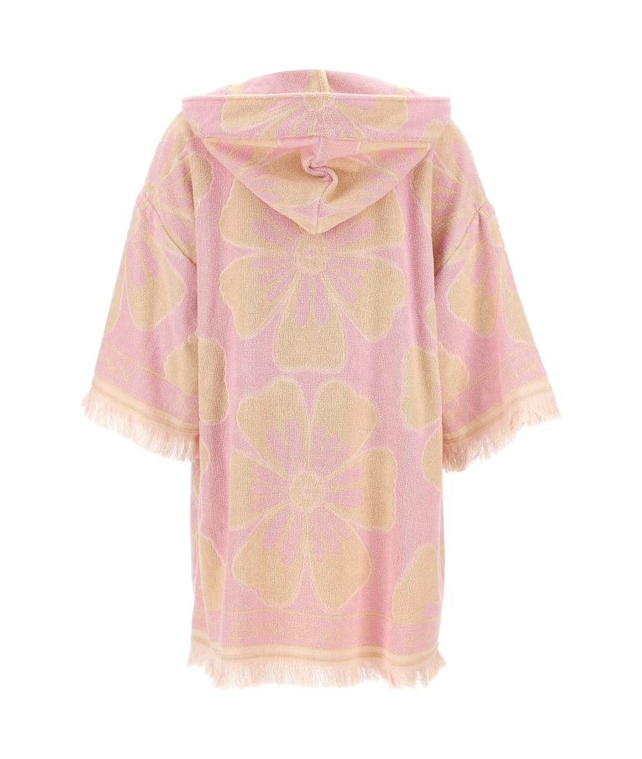【Zimmermann】Coco hooded cotton terry minidress Coco fringed cotton terry beach dress in yellow - Zimmermann