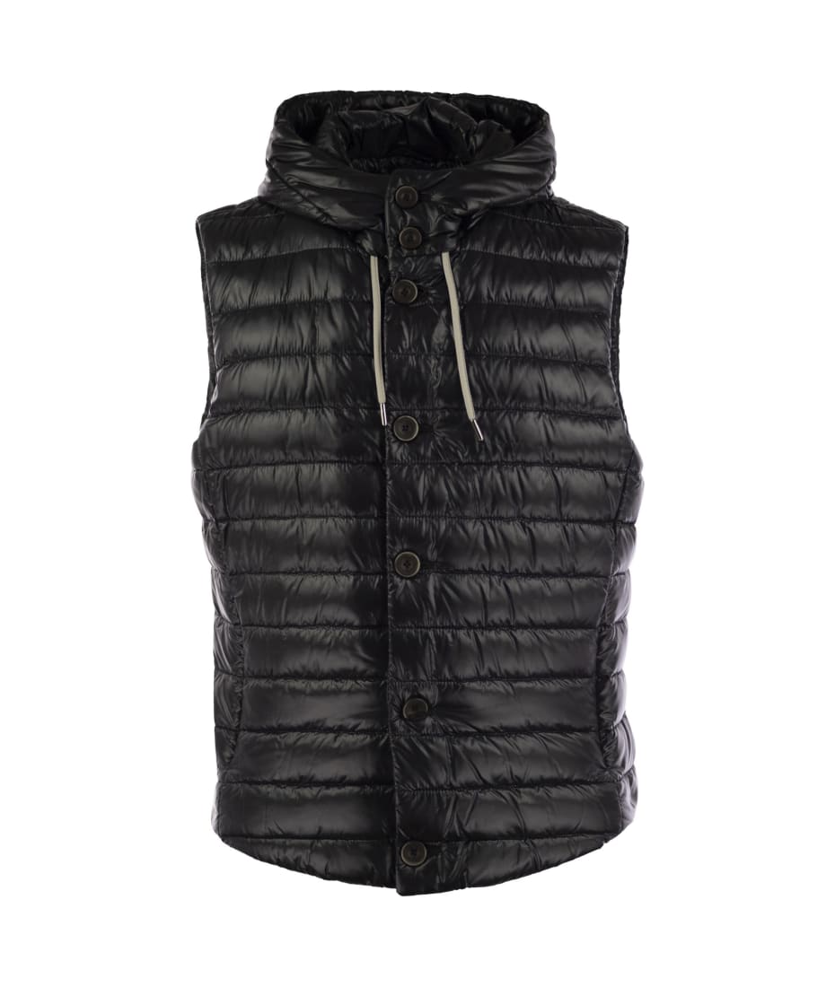 ダウンベスト HERNO FW24 Sleeveless down jacket (PI00095UR 9300) Herno Sleeveless Down Jacket | italist