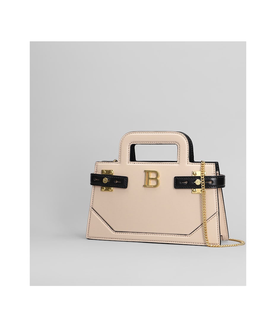 【送料&関税込】Balmain B Buzz Small Shoulder Bag In Rose-pi 送料&関税込】Balmain B Buzz Small Shoulder Bag In Rose-pi