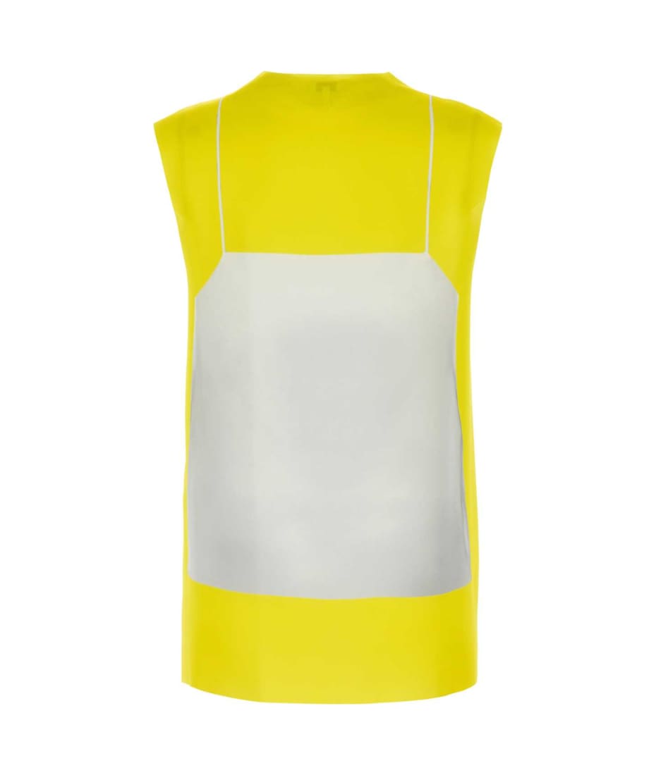 【送料&関税込】Loewe Fluo Yellow Satin Top Loewe Fluo Yellow Satin Top – LOZURI®