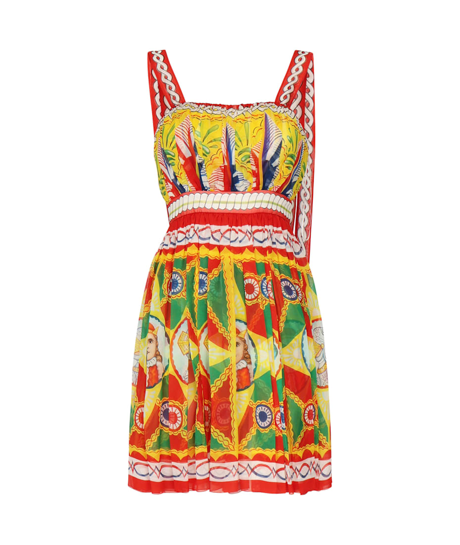 ワンピース Dolce & Gabbana MINI DRESS MAMBO ITALIANO Dolce&Gabbana Polka Dot Bow Ruched Minidress | Nordstrom