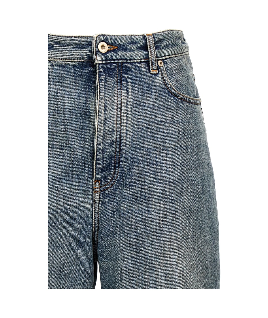 【送料&関税込】Loewe Jeans Crafted In Medium-weight Washed Loewe Jeans Crafted In Medium-weight Washed Cotton Denim