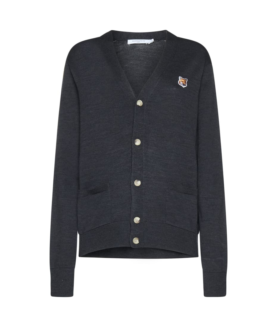 Maison kitsune melange cardigan Sサイズ | hartwellspremium.com