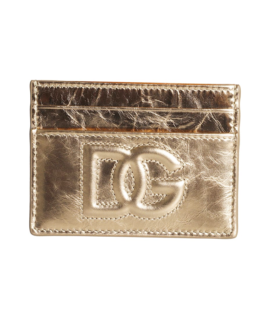 Large Dauphine Calfskin Card Holder by Dolce & Gabbana at ORCHARD MILE