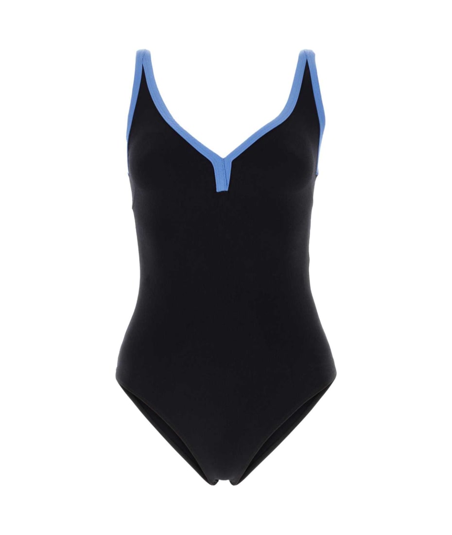 Lisa Marie Fernandez Black Stretch Nylon Maria Swimsuit