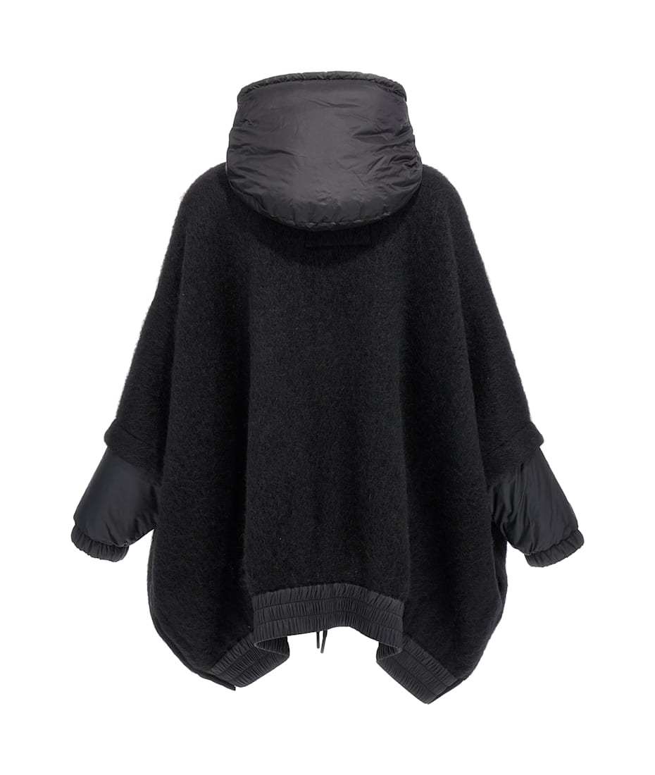 【MONCLER】GRENOBLE CAPE Moncler Grenoble Felt Nylon Cape | italist
