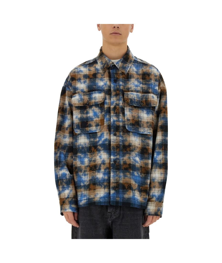 Palm Angels Plaid Shirt | italist