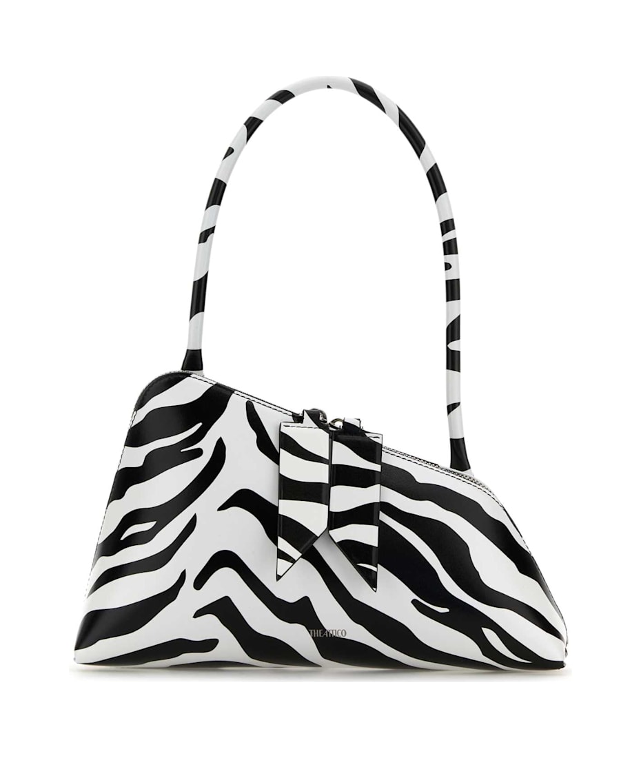 トートバッグ THE ATTICO Printed Leather Sunrise Shoulder Bag The Attico Printed Leather Sunrise Shoulder Bag | italist
