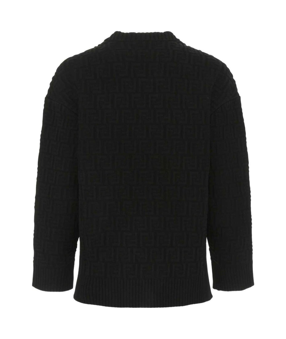 FENDI モノクラム スキ ハンツ FAB363AWYC F118W Fendi Monogram Embossed Knit Jumper | italist