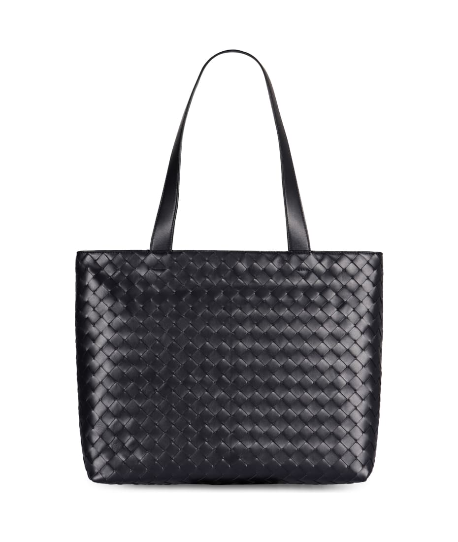 BOTTEGA VENETA(正規品/送料関税込み) INTRECCIATO TOTE BAG New Authentic BOTTEGA VENETA Intrecciato Tote Handbag, Gray