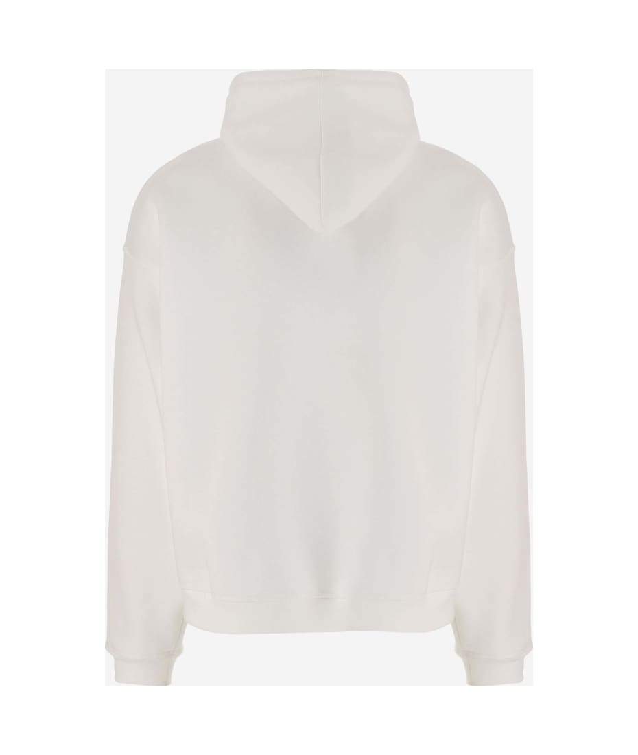 【送料&関税込】Dsquared2 Cotton Blend Hoodie With Logo DSQUARED2 logo-print Cotton Hoodie | Black | FARFETCH