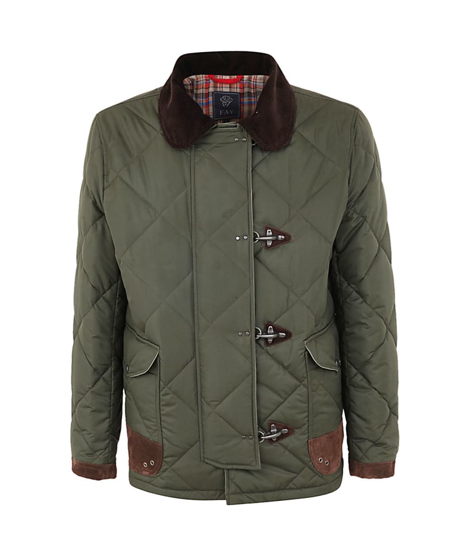 fay quilted jacket